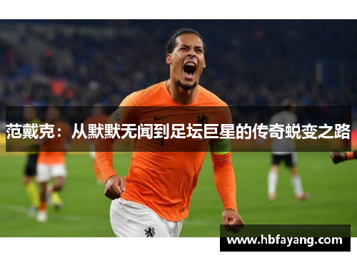 范戴克：从默默无闻到足坛巨星的传奇蜕变之路